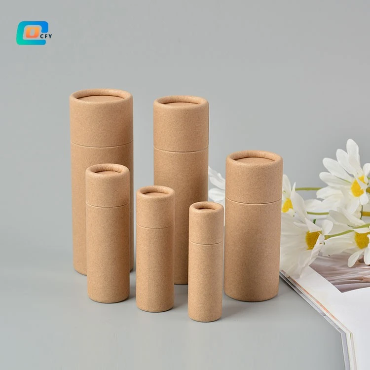 kraft paper canister
