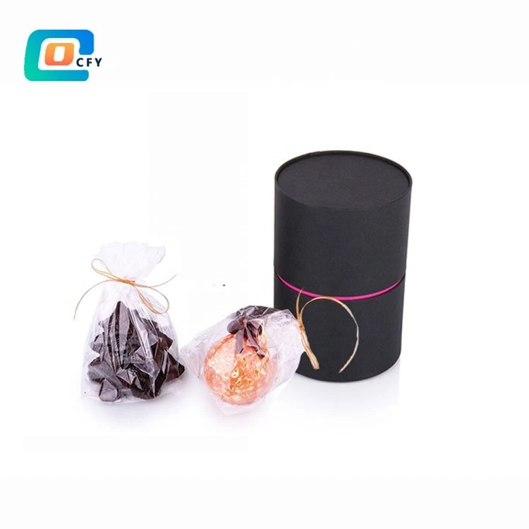 Gift Paper Tube With Ribbon