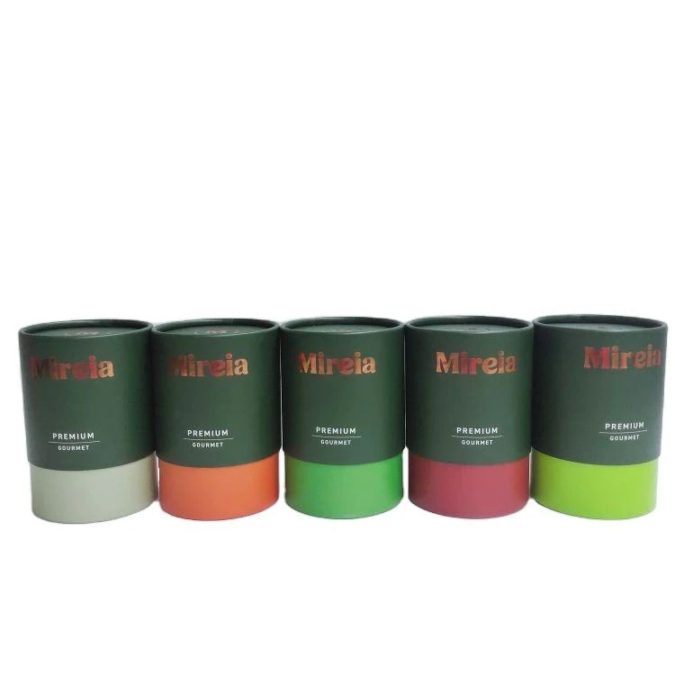 Nested Paper Cylinder Packaging For Food